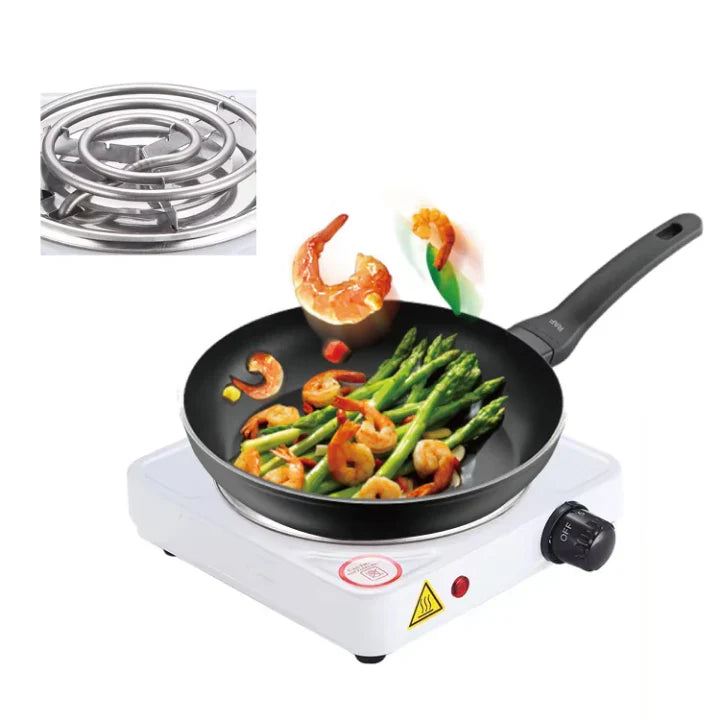 zerone Petite cuisinière électrique (Prise UE 220V)Table De Cuisson électrique à Serpentin 1000W electromenager table Prise UE